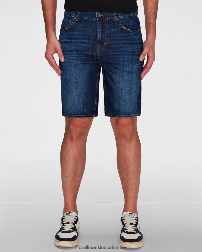 vestir 7 for All Mankind Airweft recto corto en Malibu JBNRD785