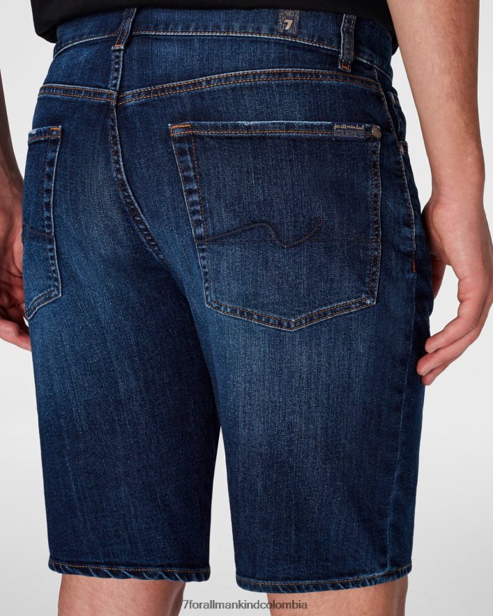 vestir 7 for All Mankind Airweft recto corto en Malibu JBNRD785