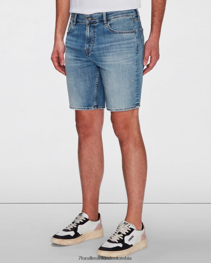 vestir 7 for All Mankind Airweft recto corto en Portofino. JBNRD793