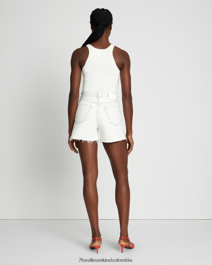 vestir 7 for All Mankind Ruby fácil corto en lejía JBNRD328