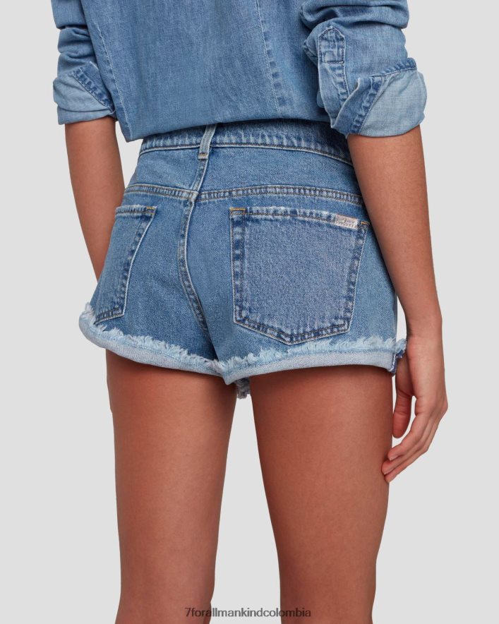 vestir 7 for All Mankind Shorts holgados con cristales vibe adr JBNRD37