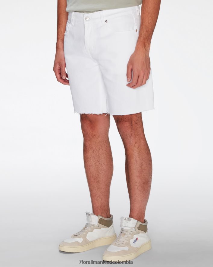 vestir 7 for All Mankind corto recto en blanco broma JBNRD606
