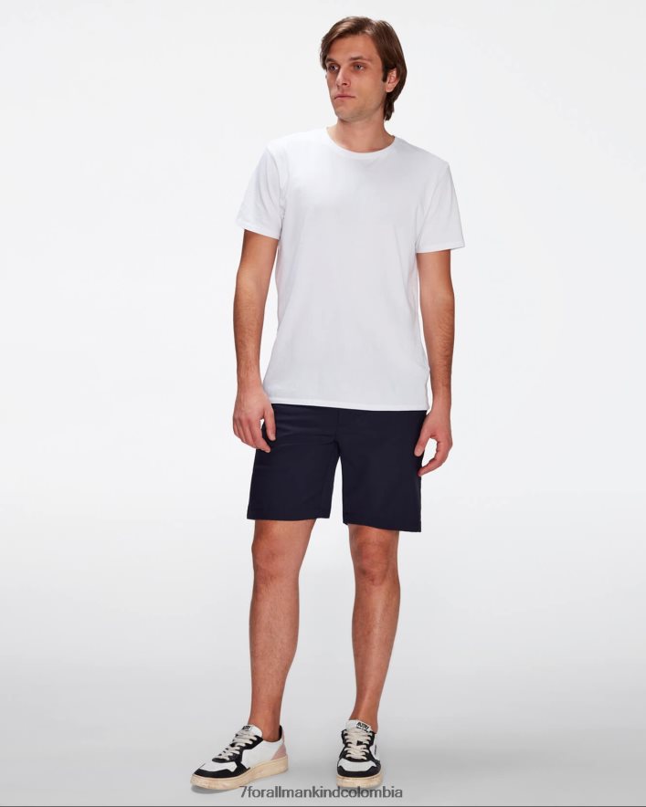 vestir 7 for All Mankind pantalones cortos azul marino Tech Series JBNRD773