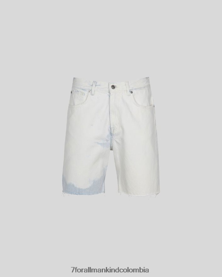 vestir 7 for All Mankind short cooper j en color nublado blanqueado JBNRD660
