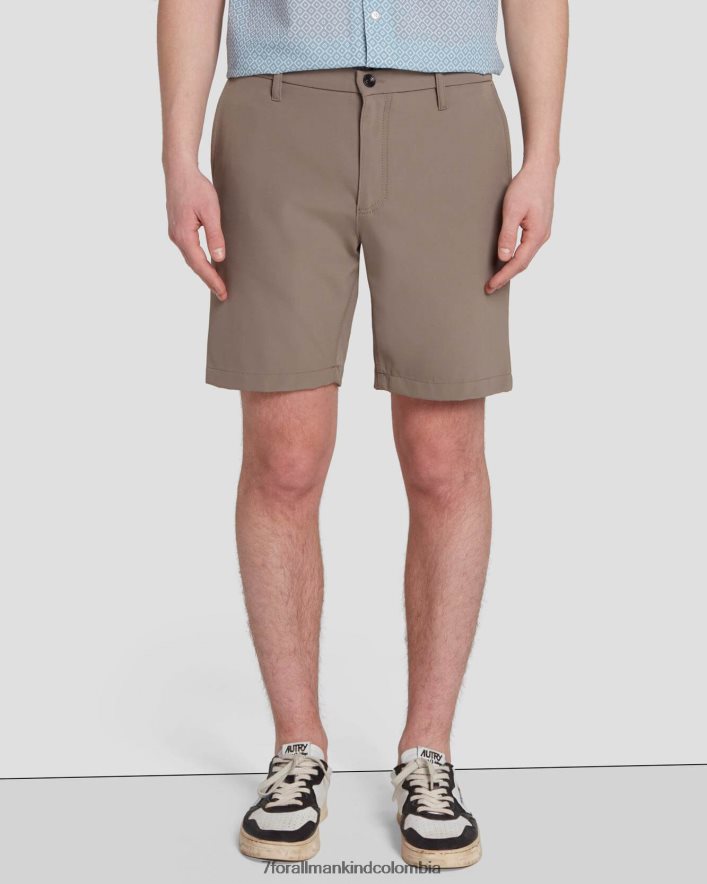 vestir 7 for All Mankind shorts tech series en gris claro JBNRD776