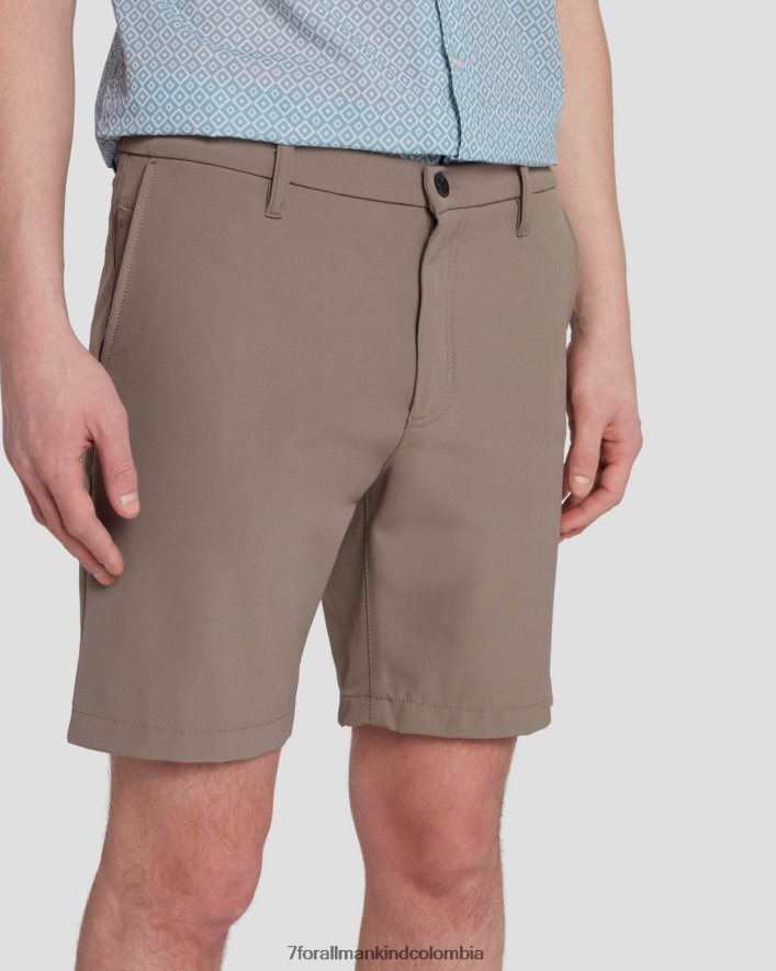 vestir 7 for All Mankind shorts tech series en gris claro JBNRD776
