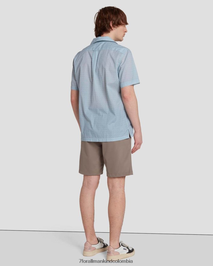 vestir 7 for All Mankind shorts tech series en gris claro JBNRD776