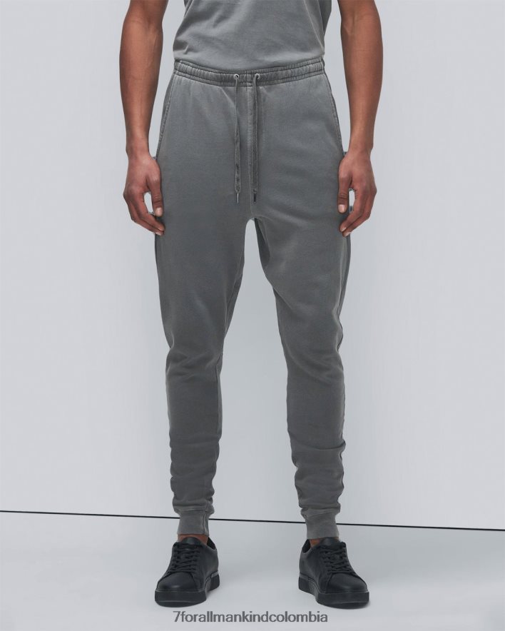 vestir 7 for All Mankind Jogger de tinte mineral en carbón. JBNRD810