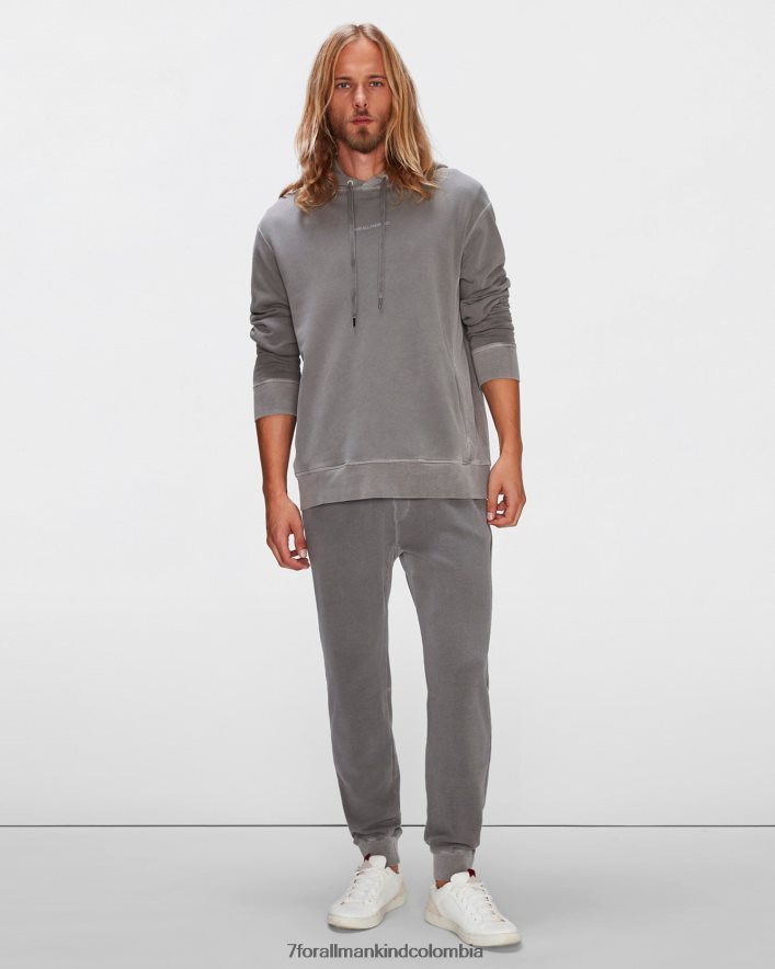 vestir 7 for All Mankind Joggers grises con tinte mineral JBNRD817