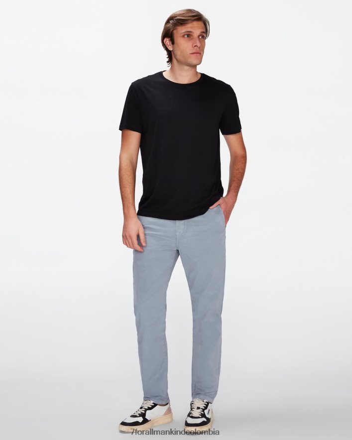 vestir 7 for All Mankind Airweft Twill Adrien Chino En Cold Gin JBNRD779