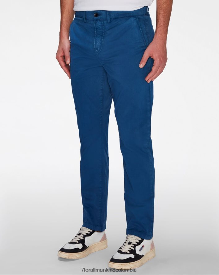 vestir 7 for All Mankind Airweft Twill Adrien Chino En El Fondo Del Mar JBNRD799