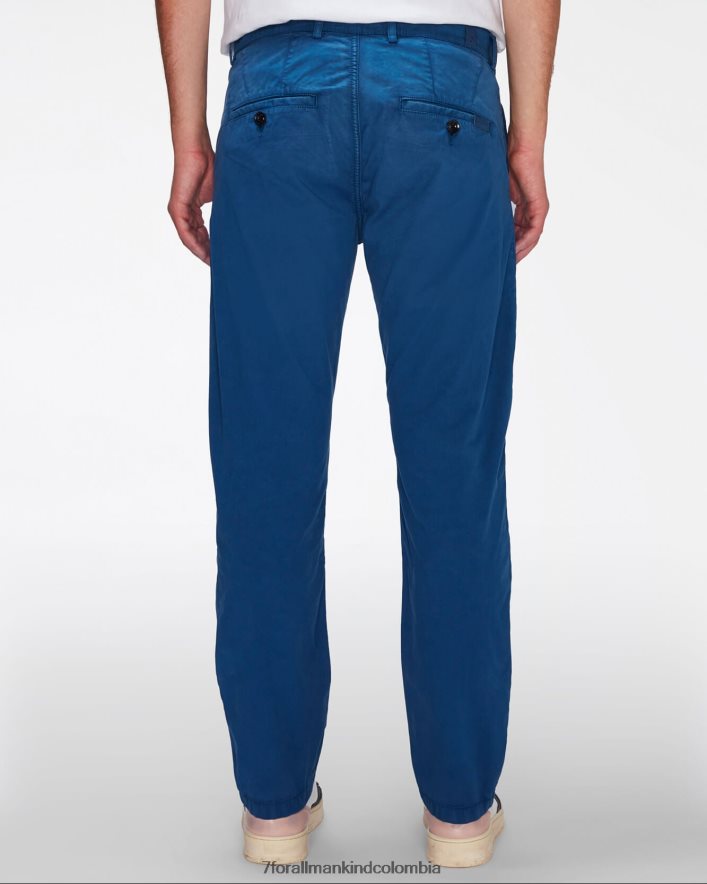 vestir 7 for All Mankind Airweft Twill Adrien Chino En El Fondo Del Mar JBNRD799
