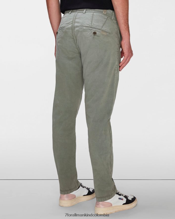 vestir 7 for All Mankind Airweft Twill Adrien Chino En Tomillo JBNRD787