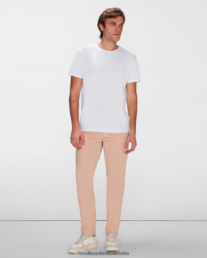 vestir 7 for All Mankind Airweft sarga con 5 bolsillos en color mandarina Adrien JBNRD798