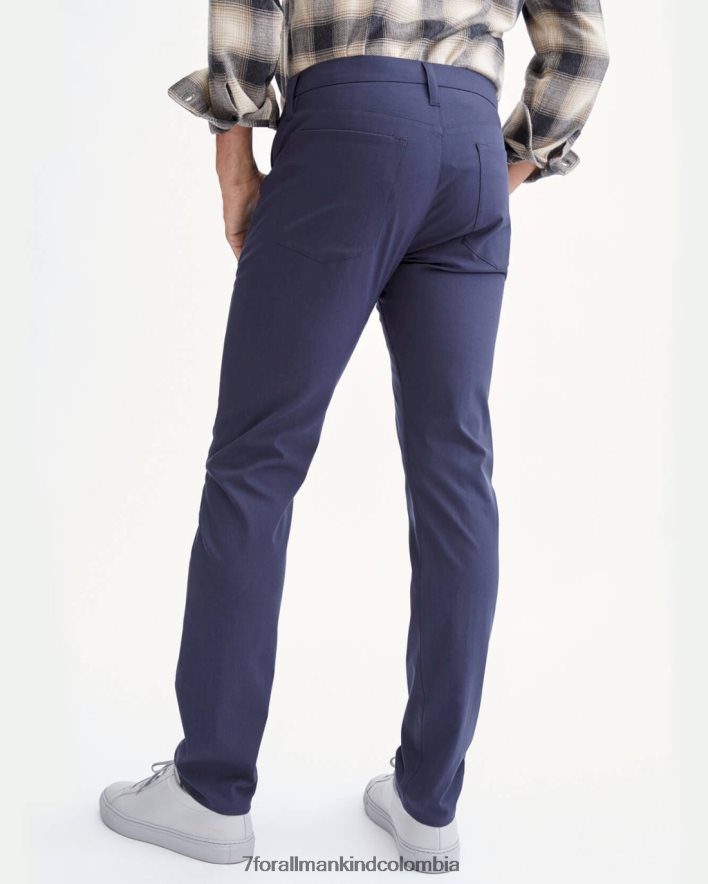 vestir 7 for All Mankind Pantalón azul marino con 5 bolsillos Adrien Tech Series JBNRD813