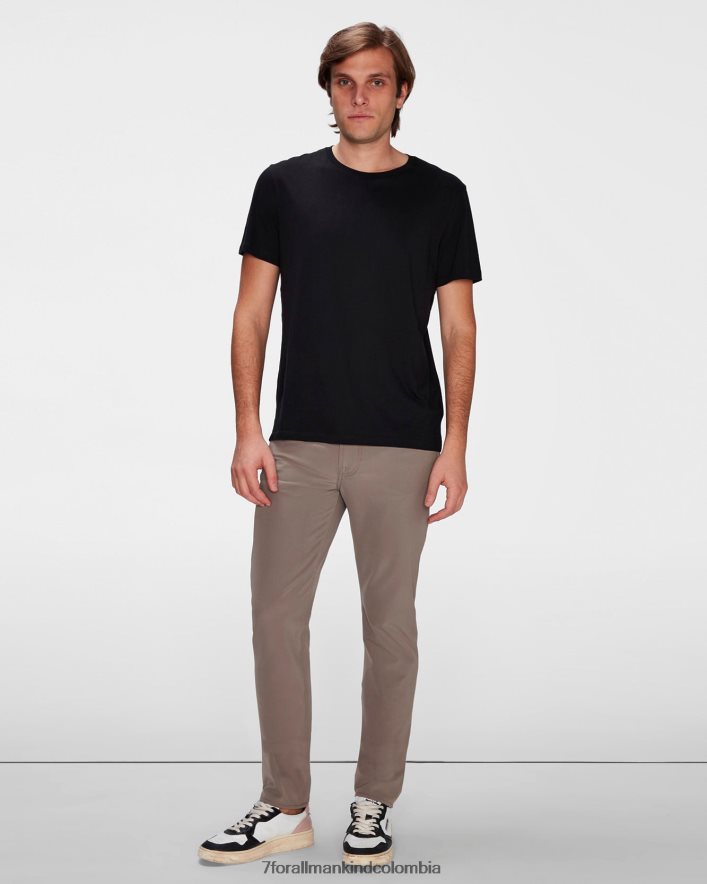 vestir 7 for All Mankind Slimy Tapered Tech Series en gris claro JBNRD782