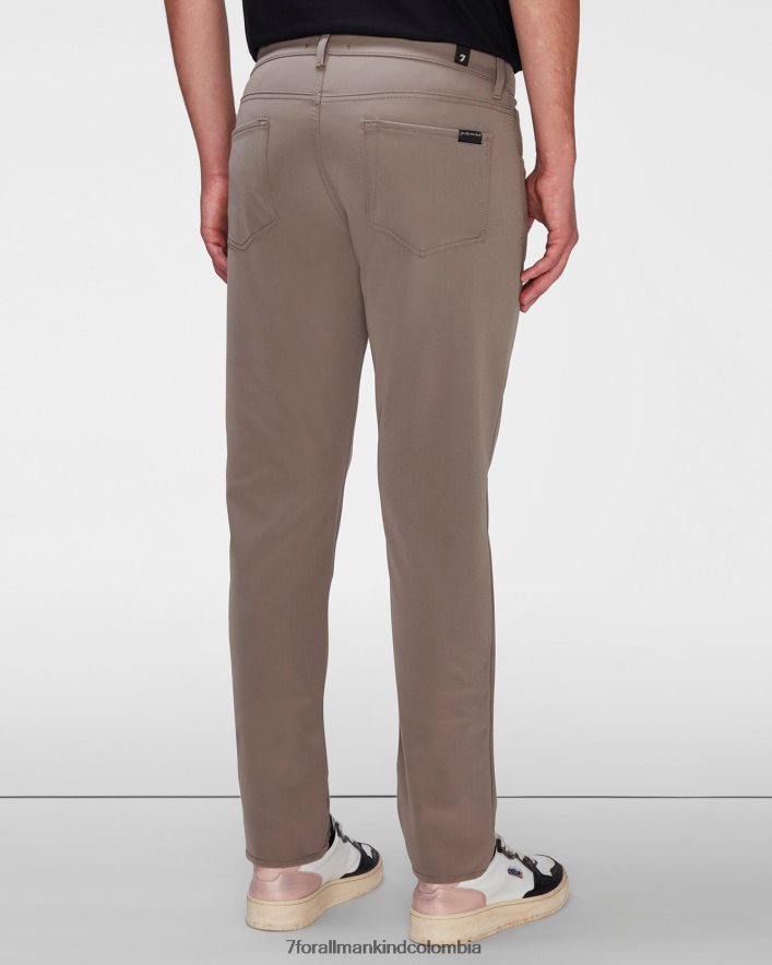vestir 7 for All Mankind Slimy Tapered Tech Series en gris claro JBNRD782