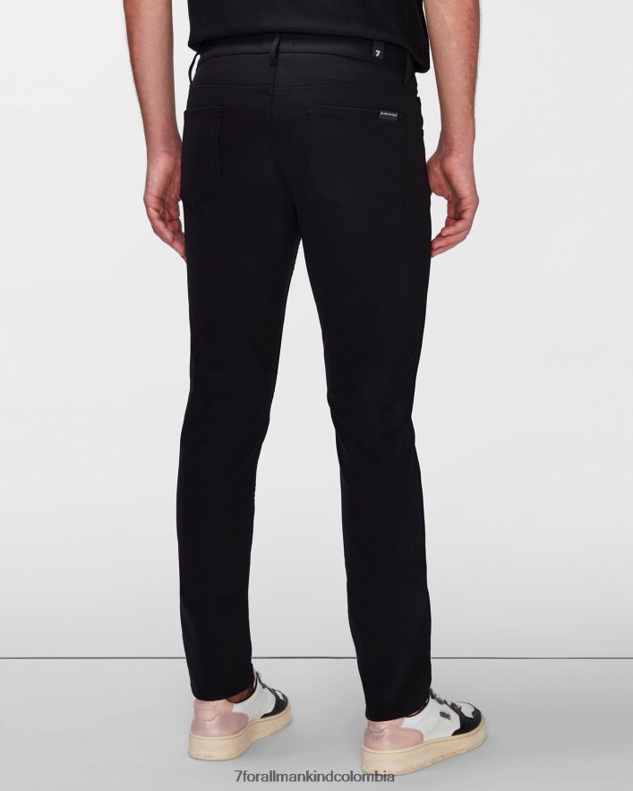 vestir 7 for All Mankind Tapered delgado en negro Tech Series JBNRD783
