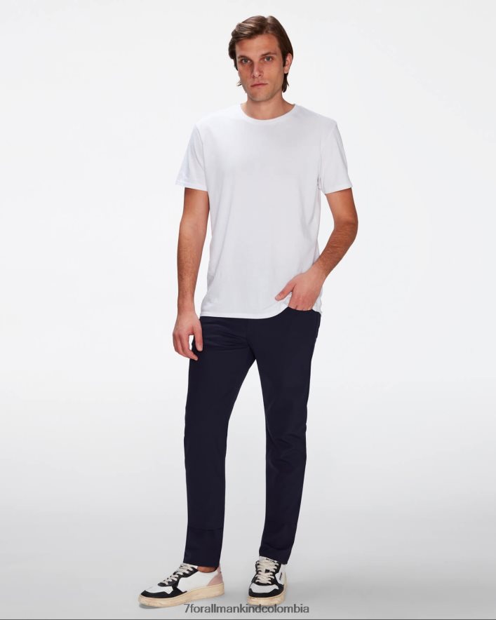 vestir 7 for All Mankind Tapered entallado en azul marino Tech Series JBNRD784