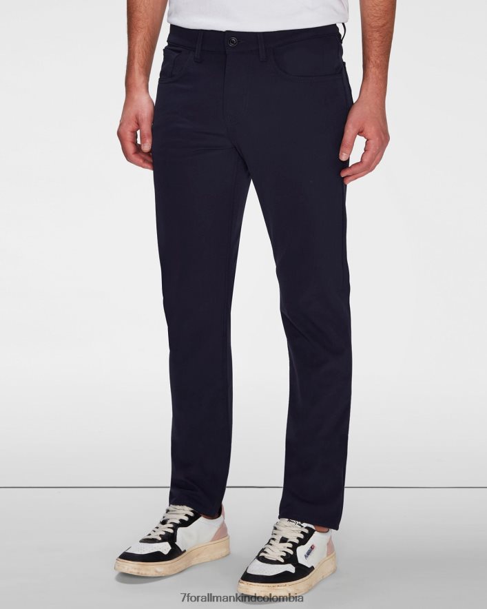 vestir 7 for All Mankind Tapered entallado en azul marino Tech Series JBNRD784