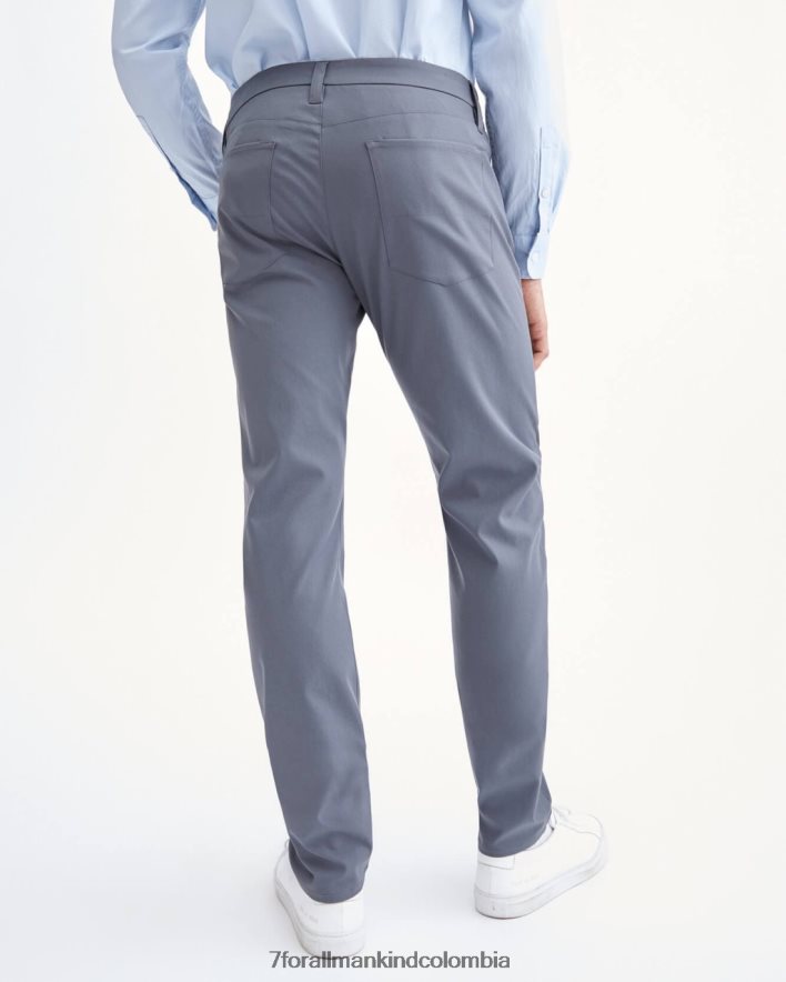 vestir 7 for All Mankind Traje de cinco bolsillos Tech Series Adrien en color antracita JBNRD814
