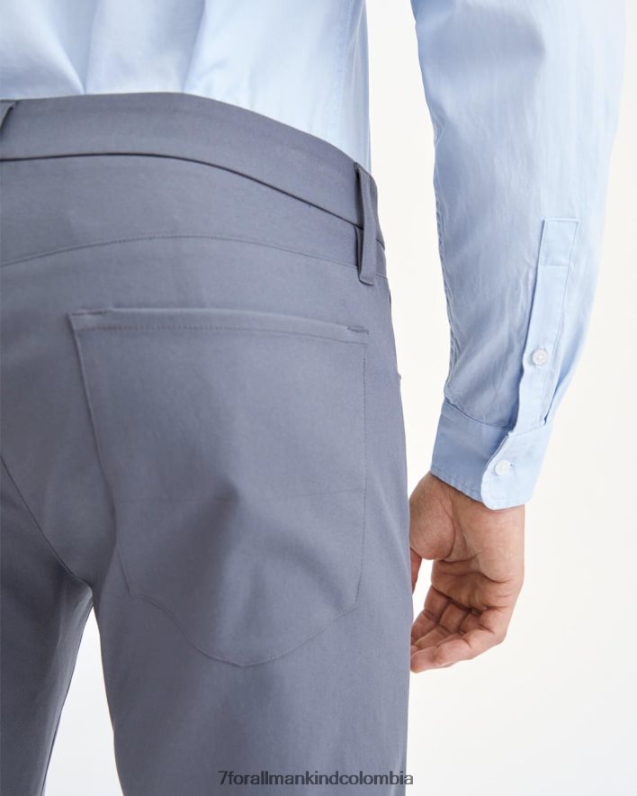 vestir 7 for All Mankind Traje de cinco bolsillos Tech Series Adrien en color antracita JBNRD814