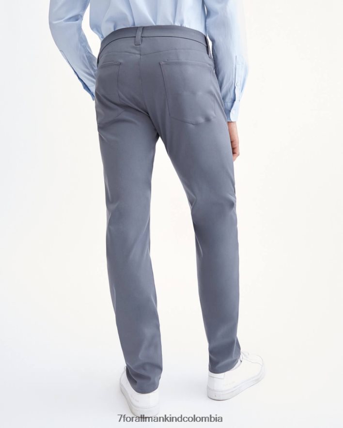 vestir 7 for All Mankind Traje de cinco bolsillos Tech Series Adrien en color antracita JBNRD814