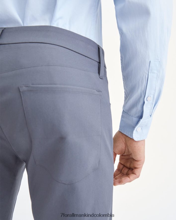 vestir 7 for All Mankind Traje de cinco bolsillos Tech Series Adrien en color antracita JBNRD814