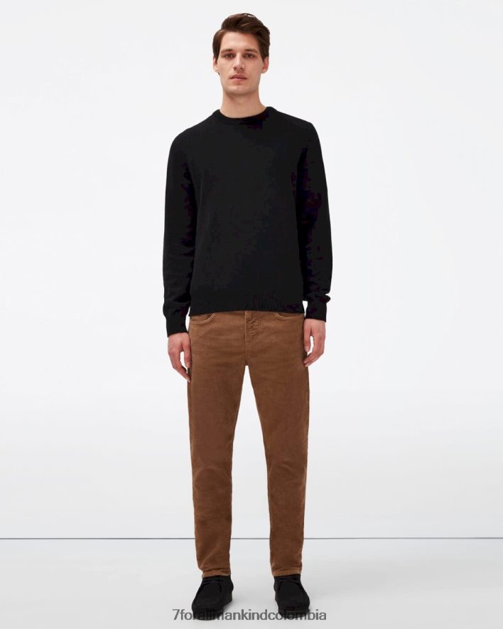 vestir 7 for All Mankind pana cónica delgada en color camel JBNRD806