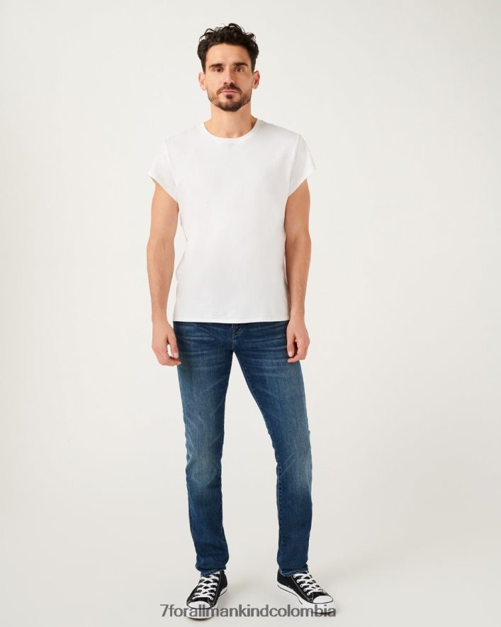 vestir 7 for All Mankind Airweft Paxtyn flaco en flash JBNRD551