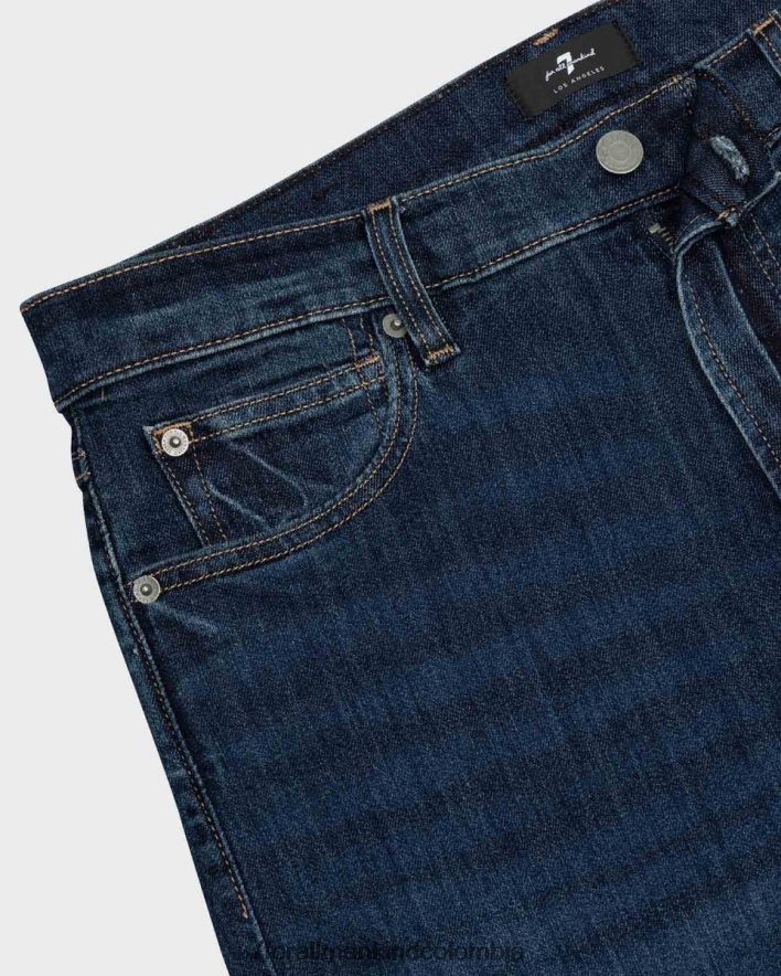 vestir 7 for All Mankind Airweft Paxtyn garabato en madera de hierro JBNRD555