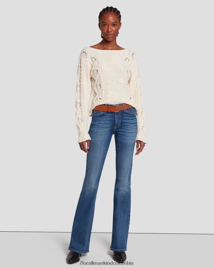 vestir 7 for All Mankind Ali en la luz del Soho JBNRD12