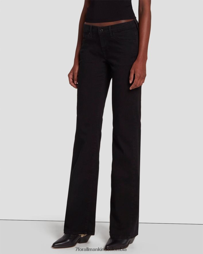 vestir 7 for All Mankind B(air) bootcut original en negro lavado JBNRD17