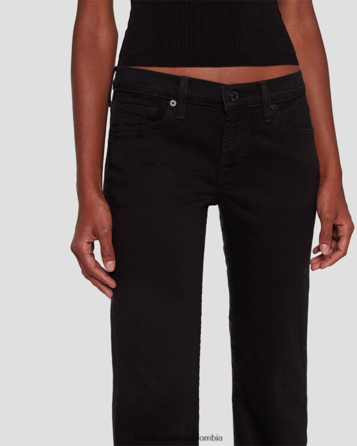 vestir 7 for All Mankind B(air) bootcut original en negro lavado JBNRD17