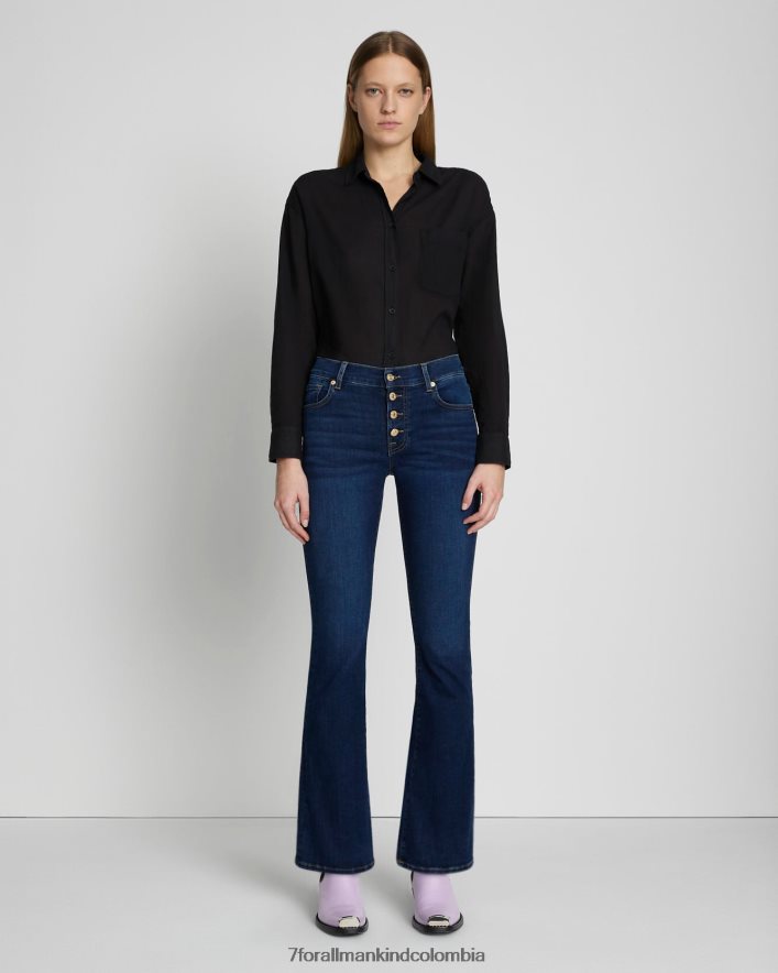 vestir 7 for All Mankind B(air) bootcut sastre en índigo lavado JBNRD314