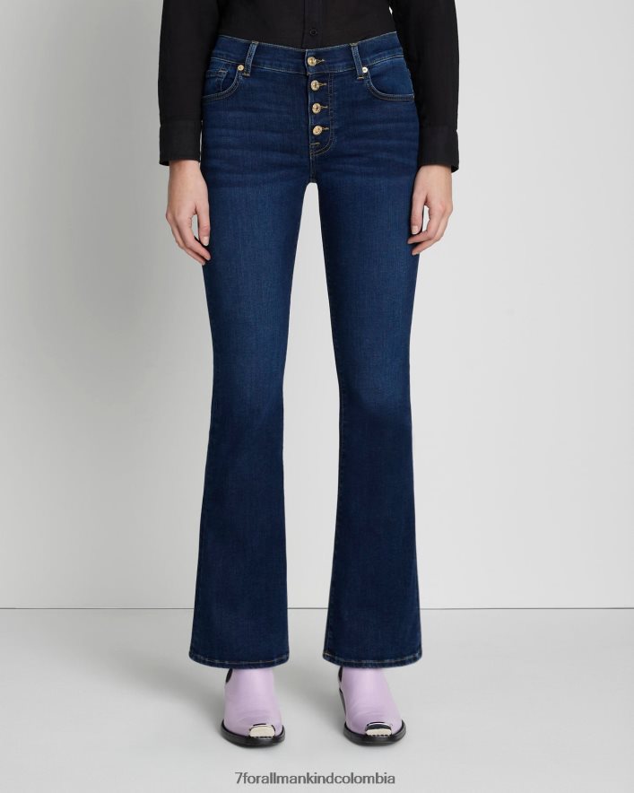 vestir 7 for All Mankind B(air) bootcut sastre en índigo lavado JBNRD314