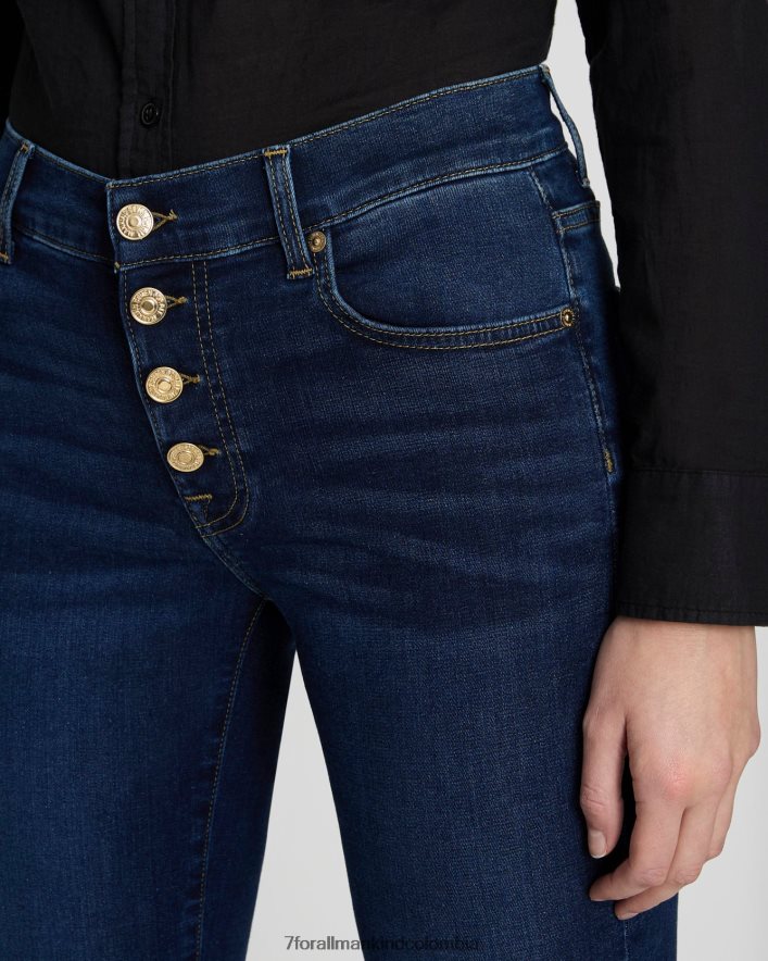 vestir 7 for All Mankind B(air) bootcut sastre en índigo lavado JBNRD314