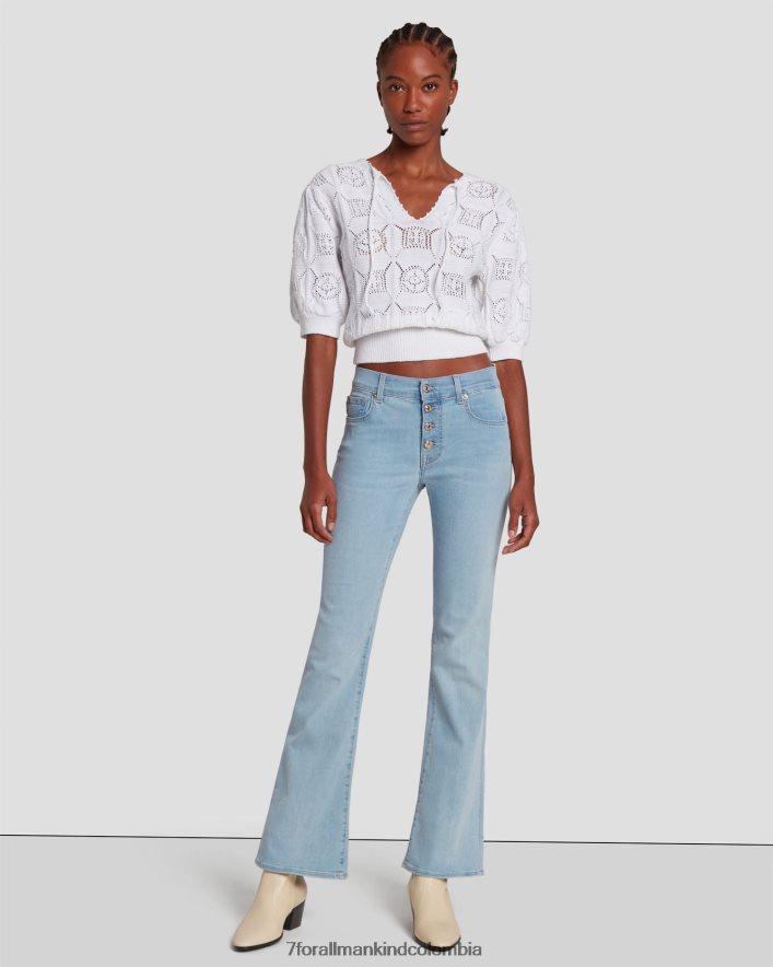 vestir 7 for All Mankind Bootcut b(air) sin medida en espejismo JBNRD24