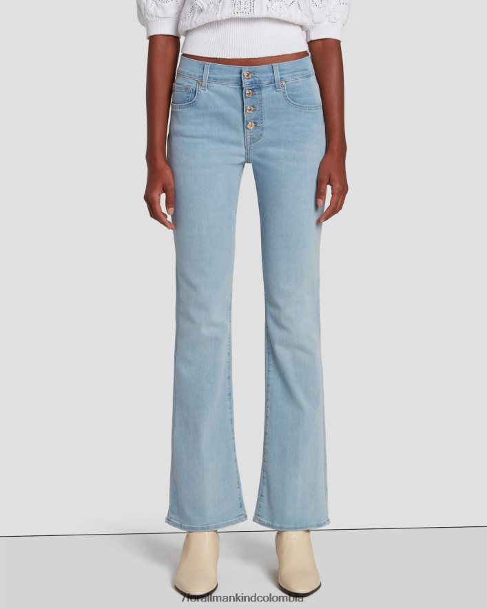 vestir 7 for All Mankind Bootcut b(air) sin medida en espejismo JBNRD24