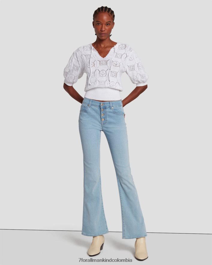 vestir 7 for All Mankind Bootcut b(air) sin medida en espejismo JBNRD24