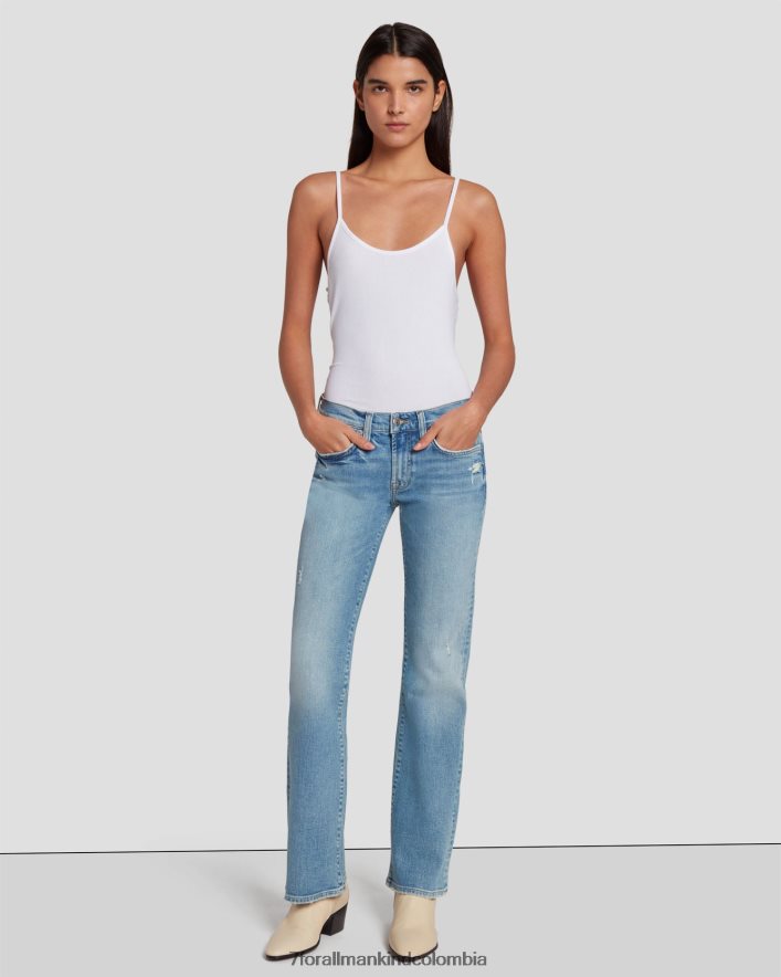 vestir 7 for All Mankind Bootcut original a medida en higo de verano. JBNRD1