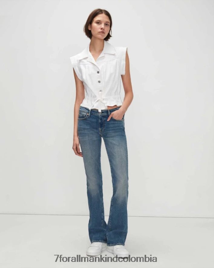 vestir 7 for All Mankind Bootcut original de denim de belleza en abeto JBNRD155