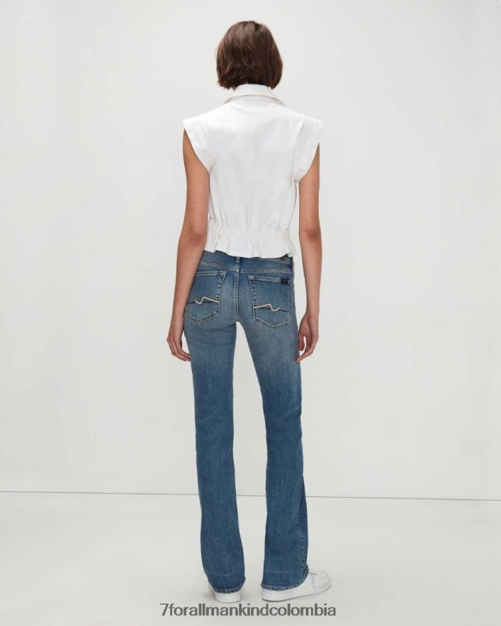 vestir 7 for All Mankind Bootcut original de denim de belleza en abeto JBNRD155