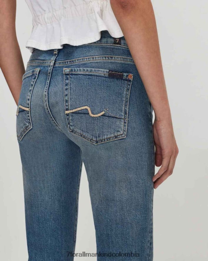 vestir 7 for All Mankind Bootcut original de denim de belleza en abeto JBNRD155