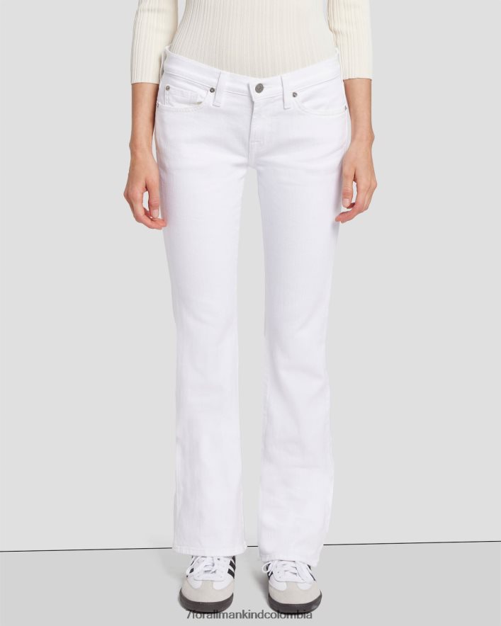 vestir 7 for All Mankind Bootcut original de sarga rota en blanco JBNRD19