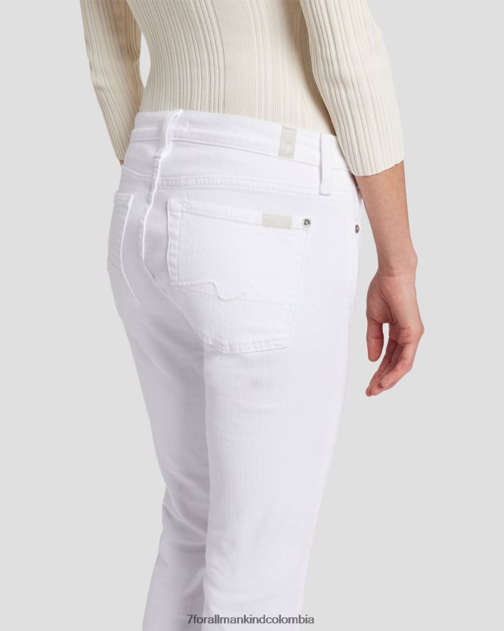 vestir 7 for All Mankind Bootcut original de sarga rota en blanco JBNRD19