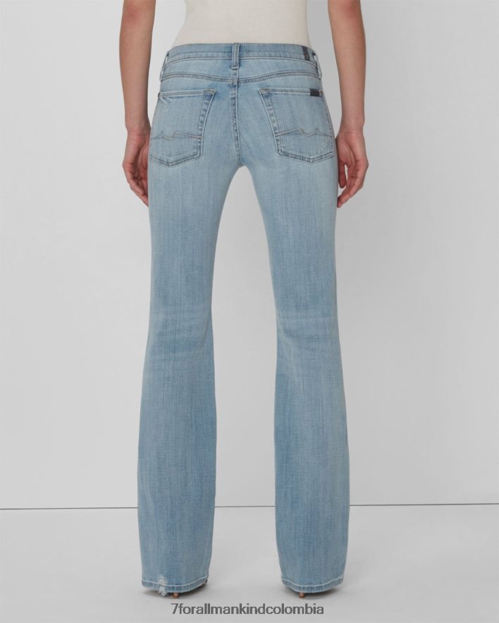 vestir 7 for All Mankind Bootcut original de sarga rota en coco prive JBNRD82