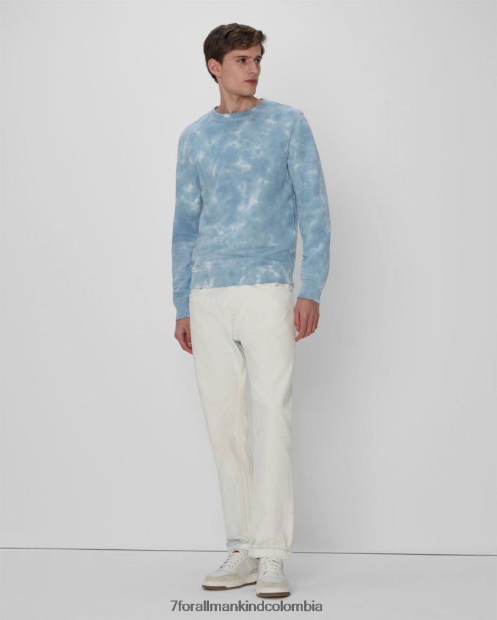 vestir 7 for All Mankind Cooper J en nublado blanqueado. JBNRD639