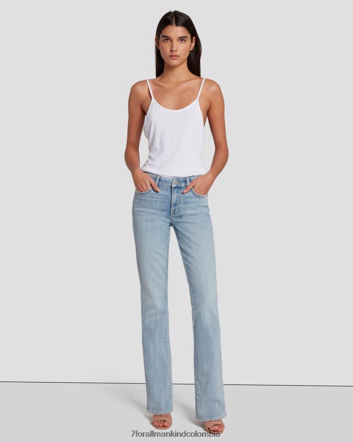 vestir 7 for All Mankind Corte bota kimmie de sarga rota en coco prive JBNRD13