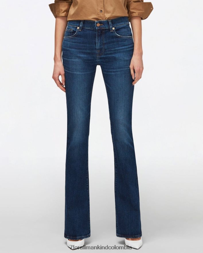 vestir 7 for All Mankind Corte de bota Slim Illusion Kimmie en línea alta JBNRD84